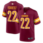 Darrick Forrest Washington Commanders Nike Game Player Jersey - Burgundy