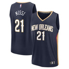 Yves Missi New Orleans Pelicans  2024 NBA Draft Fast Break Player Jersey - Icon Edition - Navy