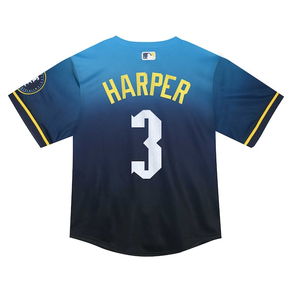 Bryce Harper Philadelphia Phillies Nike Toddler 2024 City Connect Limited Player Jersey - Blue