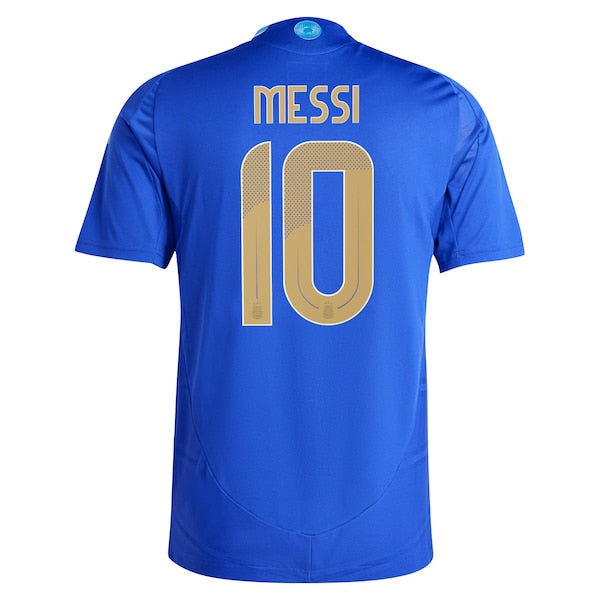 Lionel Messi Argentina National Team adidas 2024 Away Authentic Player Jersey - Blue/White