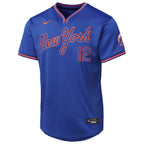 Francisco Lindor New York Mets Nike Alternate Limited Player Jersey – Royal