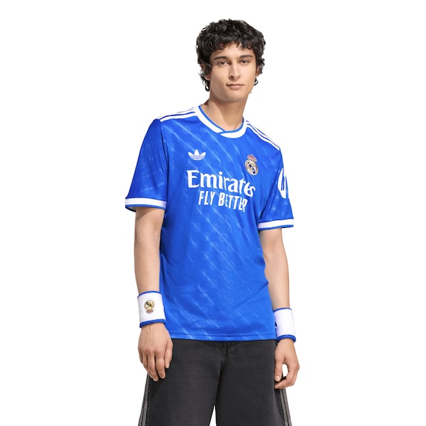 Los Merengues adidas 2025/26 Third Replica Jersey - Blue
