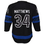 Auston Matthews Toronto Maple Leafs Youth Alternate Premier Player Jersey - Black/Blue