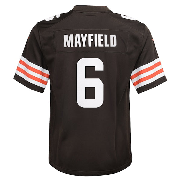 Baker Mayfield Cleveland Browns Nike Youth Game Player Jersey - Brown/White