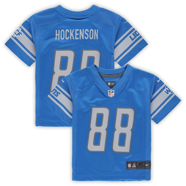 T.J. Hockenson Detroit Lions Nike Toddler Game Jersey - Blue