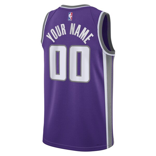 Sacramento Kings Nike Unisex Swingman Custom Jersey Purple - Icon Edition