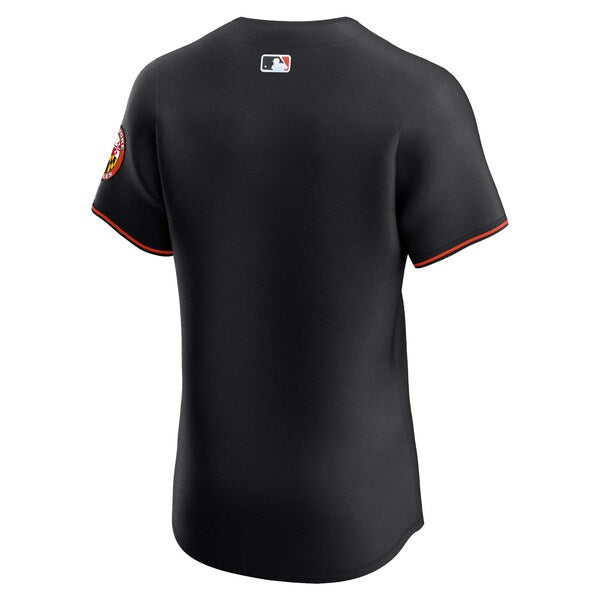 Baltimore Orioles Nike Alternate Vapor Premier Elite Patch Jersey - Black