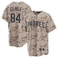 Dylan Cease San Diego Padres Nike Alternate Replica Jersey - Camo