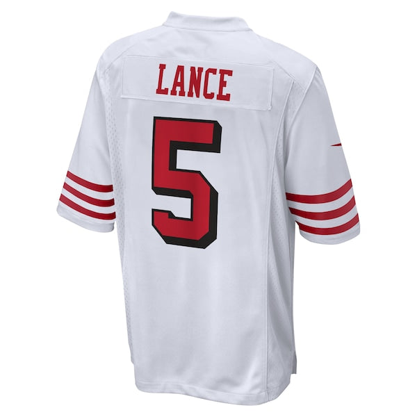 Trey Lance San Francisco 49ers Nike Alternate Game Jersey - White/Scarlet