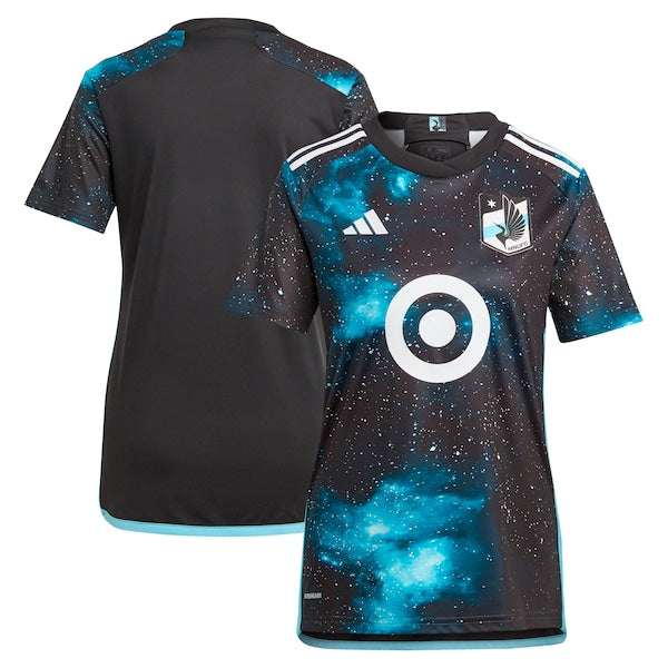 Minnesota United FC adidas Women's 2024 Starry Night Replica Jersey  - Black