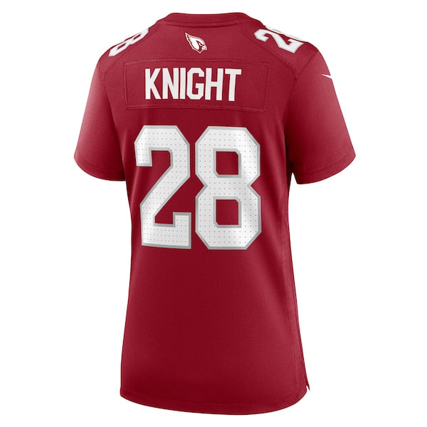 Qwuantrezz Knight Arizona Cardinals Nike Women's  Game Jersey -  Cardinal