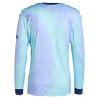 Arsenal adidas Originals 2024/25 Third Replica Long Sleeve Jersey - Aqua