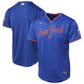 New York Mets Youth Limited Jersey - Royal/Gray