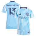 Thiago Martins New York City FC adidas Women's 2025 The Excelsior Kit Replica Player Jersey - Light Blue