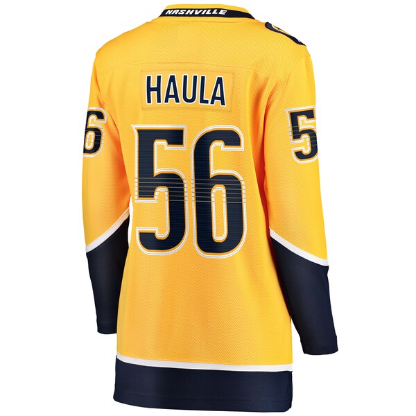 Erik Haula Nashville Predators  Women's Home Breakaway Player Jersey - Gold