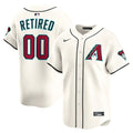Arizona Diamondbacks Nike Home Limited Pick-A-Player Retired Roster Jersey - Cream