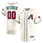 Arizona Diamondbacks Nike Home Limited Pick-A-Player Retired Roster Jersey - Cream