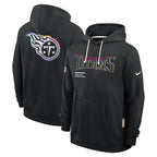 Tennessee Titans Nike 2025 NFL Crucial Catch Sideline Standard Issue Dri-FIT Hoodie - Black