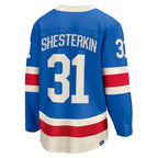 Igor Shesterkin New York Rangers  Centennial Breakaway Jersey - Blue
