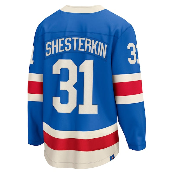 Igor Shesterkin New York Rangers  Centennial Breakaway Jersey - Blue