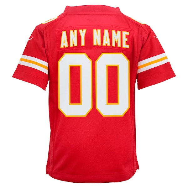 Kansas City Chiefs Nike Youth Super Bowl LIX Custom Team Game Jersey - Red