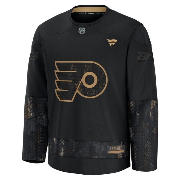 Philadelphia Flyers  2024 Military Appreciation Practice Jersey - Black