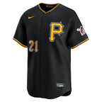 Roberto Clemente Pittsburgh Pirates Nike Alternate Limited Jersey – Black