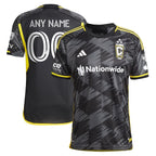 Columbus Crew adidas 2024 VeloCITY Kit  Authentic Custom Jersey - Black
