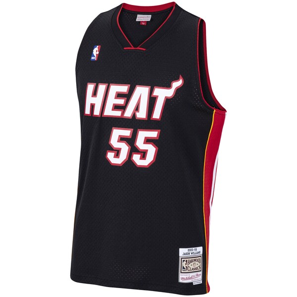 Jason Williams Miami Heat 2005/06 Hardwood Classics Swingman Jersey - Black