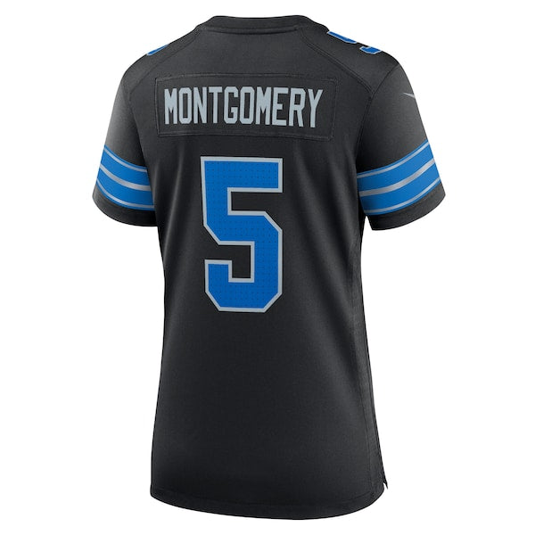 David Montgomery Detroit Lions Nike Women's 2nd Alternate Game Jersey - Black