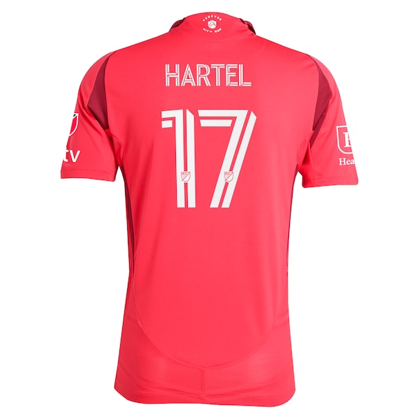 Marcel Hartel St. Louis City SC adidas 2025 Forever CITY Red Authentic Player Jersey - Red