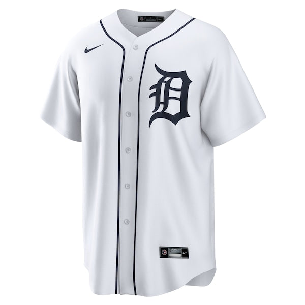 Tarik Skubal Detroit Tigers Nike Home Replica Jersey - White/Gray