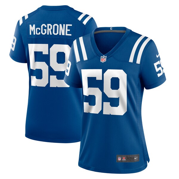 Cameron McGrone Indianapolis Colts Nike Women's Team Game Jersey -  Royal