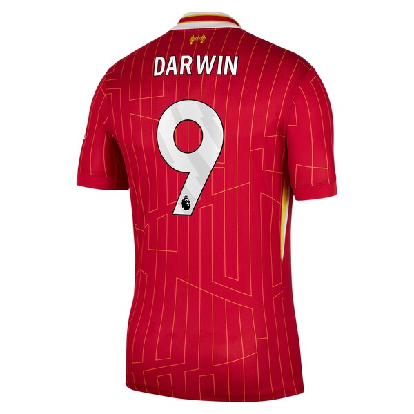 Darwin Núñez Liverpool Nike 2024/25 Home Replica Player Jersey – Red