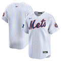 New York Mets Nike 2024 MLB World Tour London Series Home Limited Jersey – White