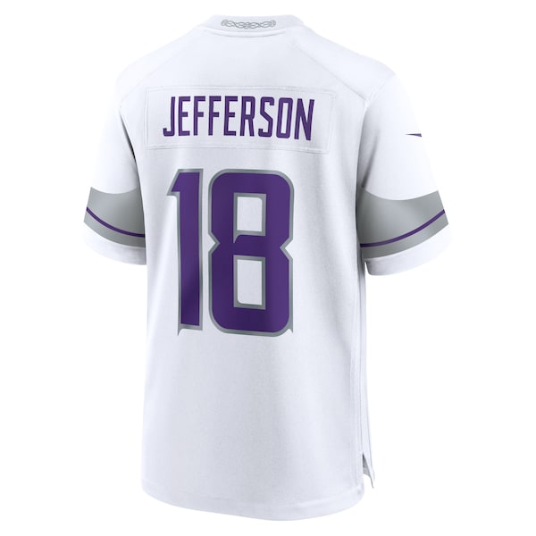 Justin Jefferson Minnesota Vikings Nike Youth Alternate Game Player Jersey - White