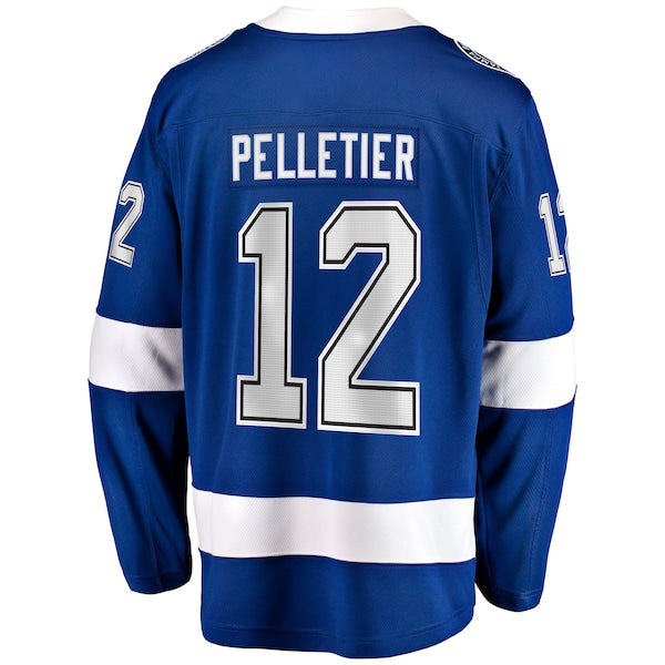 Jakob Pelletier Tampa Bay Lightning  Home Breakaway Jersey - Blue