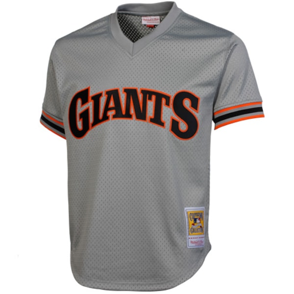 Will Clark San Francisco Giants 1989 Authentic Cooperstown Collection Batting Practice Jersey - Gray