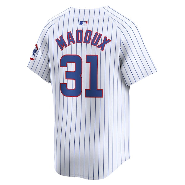 Greg Maddux Chicago Cubs Nike Home Limited Player Jersey - White