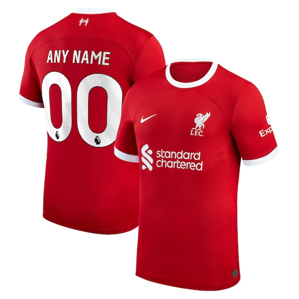 Liverpool Nike 2023/24 Home Replica Custom Jersey - Red
