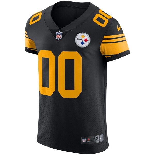 Youth Pittsburgh Steelers Nike Vapor Untouchable Elite Custom Color Rush Jersey - Black
