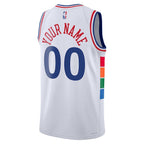 Philadelphia 76ers Nike Unisex 2024/25 Custom Swingman Jersey - City Edition - White
