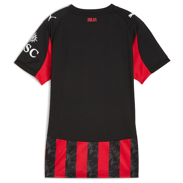 AC Milan Puma Women's 2025/26 Home Replica Jersey - Red
