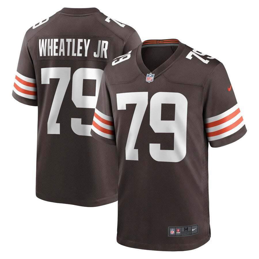 Tyrone Wheatley Cleveland Browns Nike Team Game Jersey - Brown
