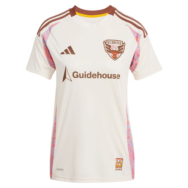 D.C. United adidas Women's 2025 The Soul Kit Replica Jersey - Natural