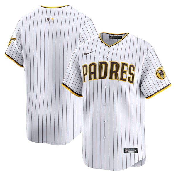 San Diego Padres Nike Home Limited Jersey - White