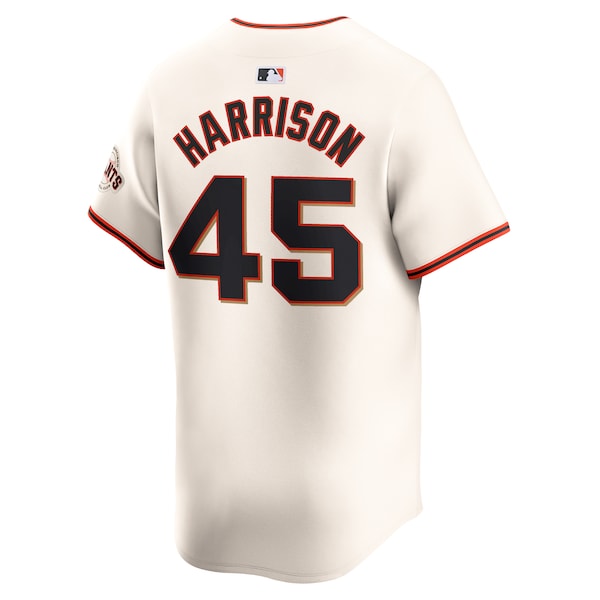 Kyle Harrison San Francisco Giants Nike Home Limited Player Jersey - Cream
