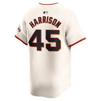 Kyle Harrison San Francisco Giants Nike Home Limited Player Jersey - Cream