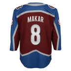 Cale Makar Colorado Avalanche Preschool Home Premier Player Jersey - Burgundy