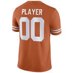Men's Nike Texas Texas Longhorns Pick-A-Player NIL Replica Football Jersey - Orange/White